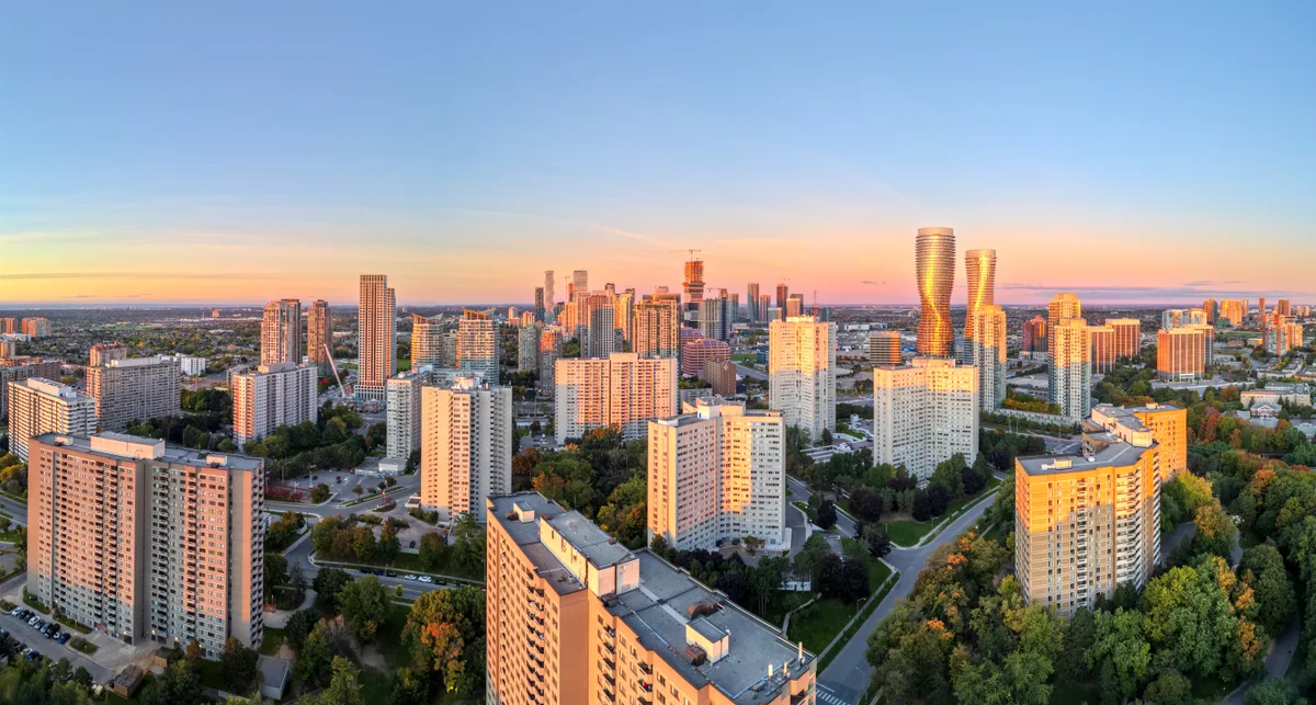 Mississauga downtown skyline, Ontario